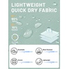 image:imageTACVASEN Mens Summer Outdoor Shorts 710 Cargo Casual Golf Hiking  Lightweight Quick Dry Water Resistant Stretch Breathable Moisture Wicking 5 Pockets Dress Fishing Travel Work No BeltLlakeblue