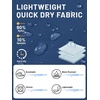 image:imageTACVASEN Mens Summer Outdoor Shorts 710 Cargo Casual Golf Hiking  Lightweight Quick Dry Water Resistant Stretch Breathable Moisture Wicking 5 Pockets Dress Fishing Travel Work No BeltBlue