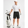 image:imageTACVASEN Mens Summer Outdoor Shorts 710 Cargo Casual Golf Hiking  Lightweight Quick Dry Water Resistant Stretch Breathable Moisture Wicking 5 Pockets Dress Fishing Travel Work No Belt02 Black