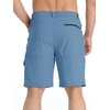 image:imageTACVASEN Mens Summer Outdoor Shorts 710 Cargo Casual Golf Hiking  Lightweight Quick Dry Water Resistant Stretch Breathable Moisture Wicking 5 Pockets Dress Fishing Travel Work No BeltLight Blue