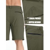 image:imageTACVASEN Mens Summer Outdoor Shorts 710 Cargo Casual Golf Hiking  Lightweight Quick Dry Water Resistant Stretch Breathable Moisture Wicking 5 Pockets Dress Fishing Travel Work No BeltArmy Green