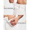 image:imageTACVASEN Mens Summer Outdoor Shorts 710 Cargo Casual Golf Hiking  Lightweight Quick Dry Water Resistant Stretch Breathable Moisture Wicking 5 Pockets Dress Fishing Travel Work No Belt04 White