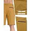 image:imageTACVASEN Mens Summer Outdoor Shorts 710 Cargo Casual Golf Hiking  Lightweight Quick Dry Water Resistant Stretch Breathable Moisture Wicking 5 Pockets Dress Fishing Travel Work No BeltTurmeric