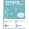 image:imageTACVASEN Mens Summer Outdoor Shorts 710 Cargo Casual Golf Hiking  Lightweight Quick Dry Water Resistant Stretch Breathable Moisture Wicking 5 Pockets Dress Fishing Travel Work No BeltWater Blue