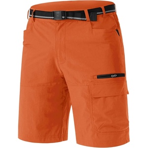 image:imageTACVASEN Mens Summer Outdoor Shorts 710 Cargo Casual Golf Hiking  Lightweight Quick Dry Water Resistant Stretch Breathable Moisture Wicking 5 Pockets Dress Fishing Travel Work No BeltOrange