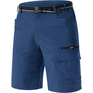image:imageTACVASEN Mens Summer Outdoor Shorts 710 Cargo Casual Golf Hiking  Lightweight Quick Dry Water Resistant Stretch Breathable Moisture Wicking 5 Pockets Dress Fishing Travel Work No BeltBlue