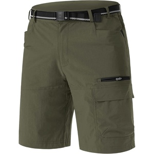 image:imageTACVASEN Mens Summer Outdoor Shorts 710 Cargo Casual Golf Hiking  Lightweight Quick Dry Water Resistant Stretch Breathable Moisture Wicking 5 Pockets Dress Fishing Travel Work No BeltArmy Green