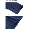 image:imageTACVASEN Womens Lightweight Athletic Jacket UPF 50 Long Sleeve Sun Shirt  Sweatshirt Ladies Tops Activewear Summer Zip Up Pockets UV Protection Light Dry Fit Workout Yoga Exercise Casual Golf02 Navy