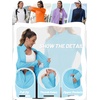 image:imageTACVASEN Womens Lightweight Athletic Jacket UPF 50 Long Sleeve Sun Shirt  Sweatshirt Ladies Tops Activewear Summer Zip Up Pockets UV Protection Light Dry Fit Workout Yoga Exercise Casual GolfLight Blue