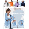 image:imageTACVASEN Womens Lightweight Athletic Jacket UPF 50 Long Sleeve Sun Shirt  Sweatshirt Ladies Tops Activewear Summer Zip Up Pockets UV Protection Light Dry Fit Workout Yoga Exercise Casual GolfBlue