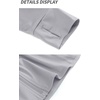 image:imageTACVASEN Womens Lightweight Athletic Jacket UPF 50 Long Sleeve Sun Shirt  Sweatshirt Ladies Tops Activewear Summer Zip Up Pockets UV Protection Light Dry Fit Workout Yoga Exercise Casual GolfLight Gray