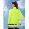 image:imageTACVASEN Womens Lightweight Athletic Jacket UPF 50 Long Sleeve Sun Shirt  Sweatshirt Ladies Tops Activewear Summer Zip Up Pockets UV Protection Light Dry Fit Workout Yoga Exercise Casual GolfFgreen