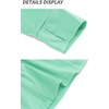 image:imageTACVASEN Womens Lightweight Athletic Jacket UPF 50 Long Sleeve Sun Shirt  Sweatshirt Ladies Tops Activewear Summer Zip Up Pockets UV Protection Light Dry Fit Workout Yoga Exercise Casual GolfMint Green