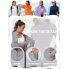 image:imageTACVASEN Womens Lightweight Athletic Jacket UPF 50 Long Sleeve Sun Shirt  Sweatshirt Ladies Tops Activewear Summer Zip Up Pockets UV Protection Light Dry Fit Workout Yoga Exercise Casual GolfLight Gray