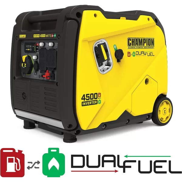 Champion Power Equipment 201323 2500-Watt Ultralight Portable Dual Fuel Inverter Generator with CO Shield