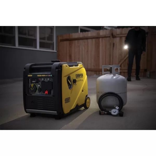 Champion Power Equipment 201323 2500-Watt Ultralight Portable Dual Fuel Inverter Generator with CO Shield