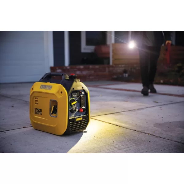 Champion Power Equipment 201323 2500-Watt Ultralight Portable Dual Fuel Inverter Generator with CO Shield