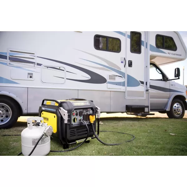 Champion Power Equipment 201323 2500-Watt Ultralight Portable Dual Fuel Inverter Generator with CO Shield