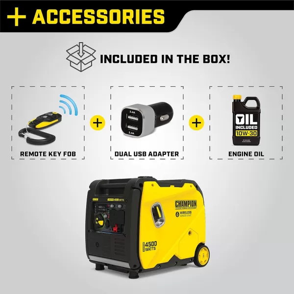 Champion Power Equipment 201323 2500-Watt Ultralight Portable Dual Fuel Inverter Generator with CO Shield