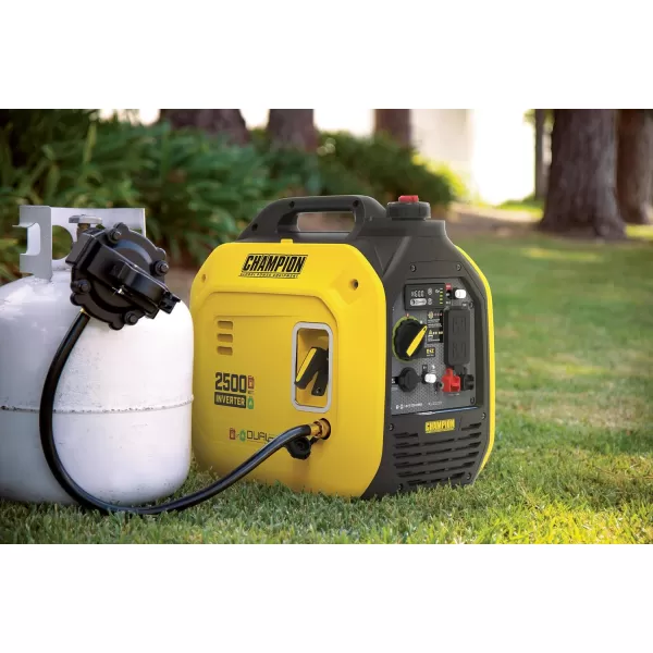 Champion Power Equipment 201323 2500-Watt Ultralight Portable Dual Fuel Inverter Generator with CO Shield