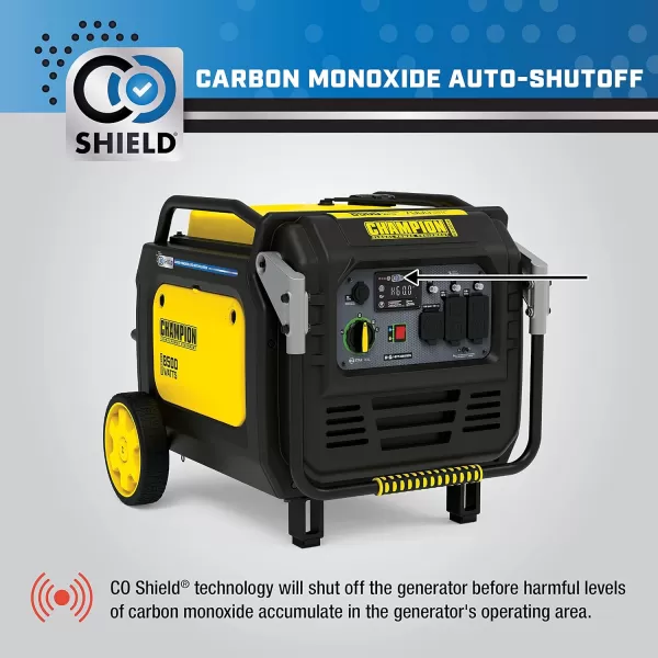 Champion Power Equipment 201323 2500-Watt Ultralight Portable Dual Fuel Inverter Generator with CO Shield