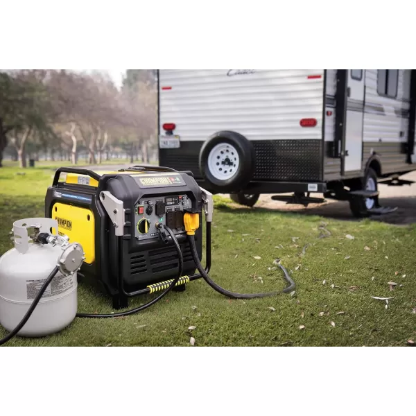 Champion Power Equipment 201323 2500-Watt Ultralight Portable Dual Fuel Inverter Generator with CO Shield