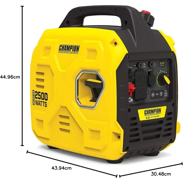 Champion Power Equipment 201323 2500-Watt Ultralight Portable Dual Fuel Inverter Generator with CO Shield