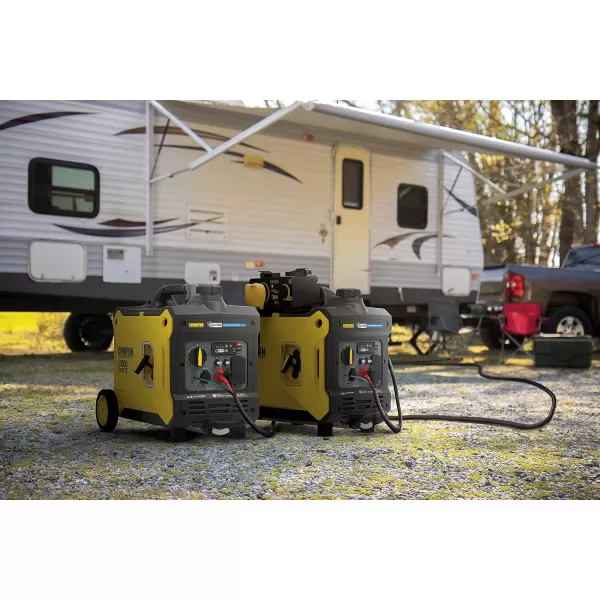 Champion Power Equipment 201323 2500-Watt Ultralight Portable Dual Fuel Inverter Generator with CO Shield