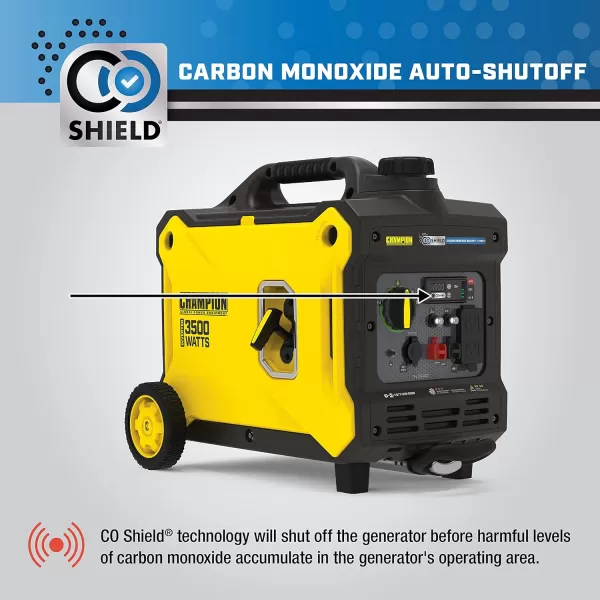 Champion Power Equipment 201323 2500-Watt Ultralight Portable Dual Fuel Inverter Generator with CO Shield