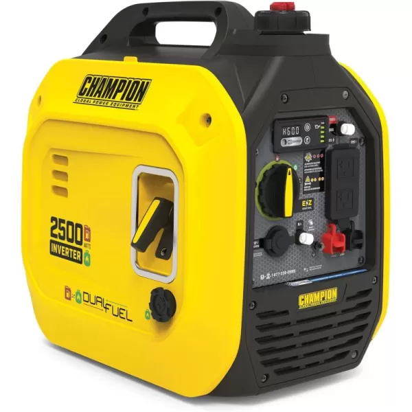 Champion Power Equipment 201323 2500-Watt Ultralight Portable Dual Fuel Inverter Generator with CO Shield