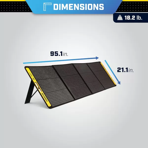 imageChampion Power Equipment 1638Wh Lithium Ion Expansion Battery and 200Watt Solar Panel1638Wh Liion Expansion Battery  200W Solar Panel