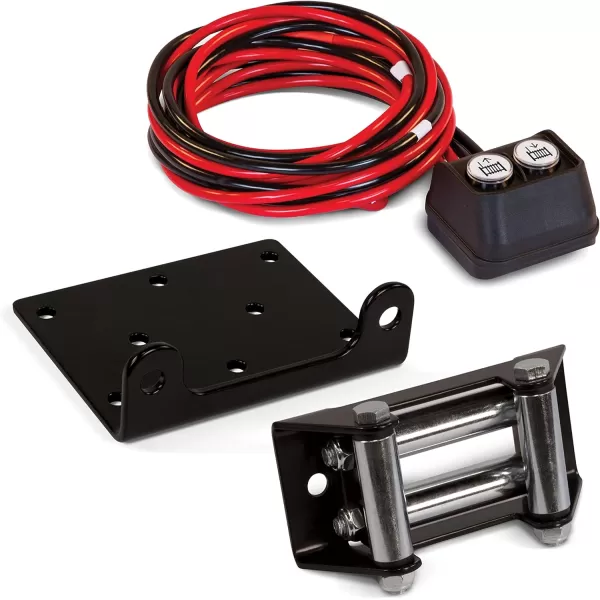 imageChampion Power Equipment 2000lb MarineTrailer Utility Winch KitWinch Kit  Control Kit