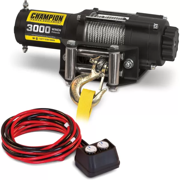 imageChampion Power Equipment 2000lb MarineTrailer Utility Winch KitWinch Kit