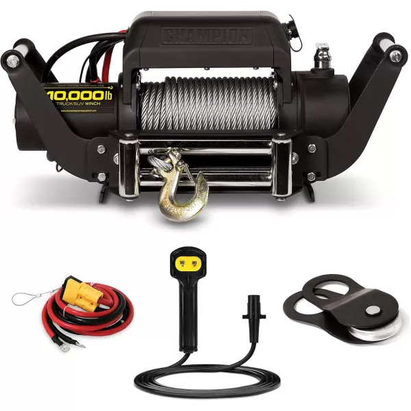 imageChampion Power Equipment 2000lb MarineTrailer Utility Winch KitWinch Kit