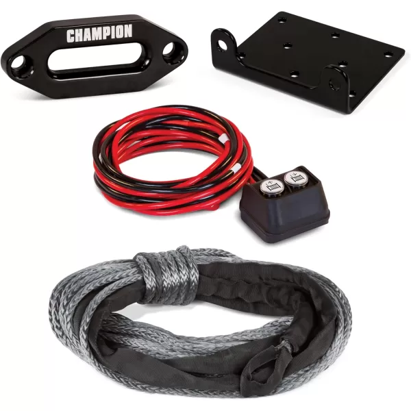 imageChampion Power Equipment 2000lb MarineTrailer Utility Winch KitWinch Kit