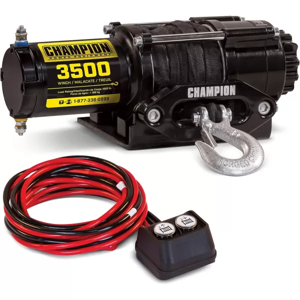 imageChampion Power Equipment 2000lb MarineTrailer Utility Winch KitWinch Kit