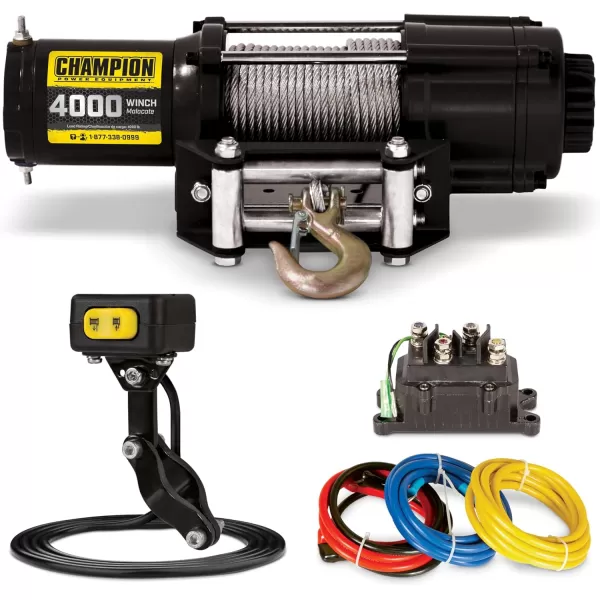 imageChampion Power Equipment 2000lb MarineTrailer Utility Winch KitWinch Kit