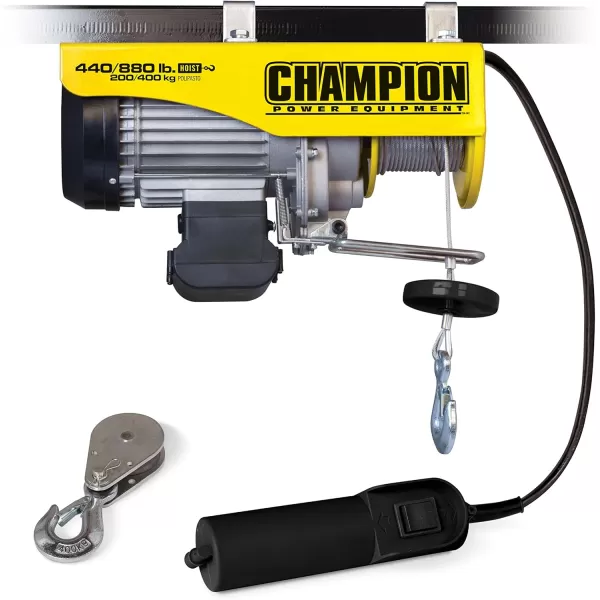 imageChampion Power Equipment 440880lb Automatic Electric Hoist with Remote Control