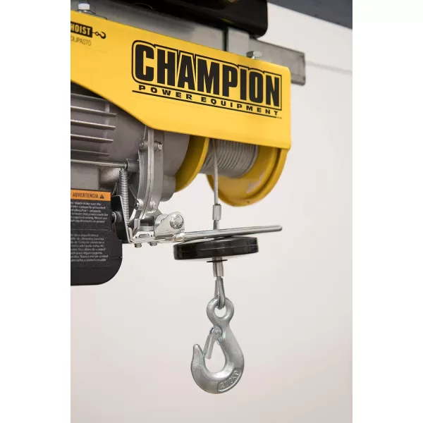 imageChampion Power Equipment 440880lb Automatic Electric Hoist with Remote Control