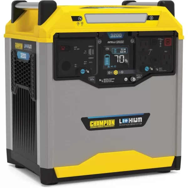 imageChampion Power Equipment 201260 998Wh Power Station 20001000Watt Portable LithiumIon Battery Solar Generator3276 Wh