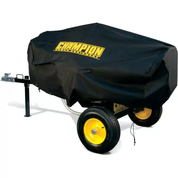 imageChampion WeatherResistant Storage Cover for 1527Ton Log Splitters30  37 Ton  Vinyl  Drawstring