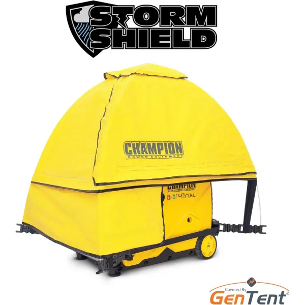 imageChampion Power Equipment 100376 Storm Shield Severe Weather Portable Generator Cover by GenTent for 4000 to 12500Starting Watt Generators2000 to 11 000Watts Inverters