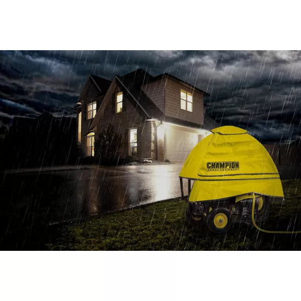 imageChampion Power Equipment 100376 Storm Shield Severe Weather Portable Generator Cover by GenTent for 4000 to 12500Starting Watt Generators4000 to 12 500Watts Generators