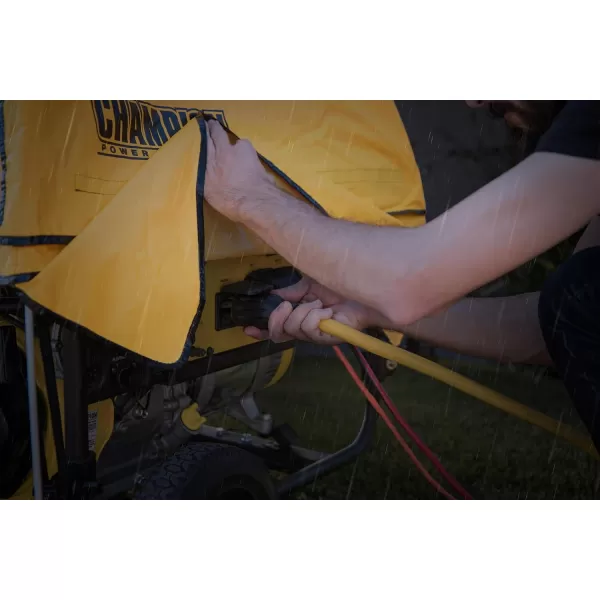 imageChampion Power Equipment 100376 Storm Shield Severe Weather Portable Generator Cover by GenTent for 4000 to 12500Starting Watt Generators4000 to 12 500Watts Generators