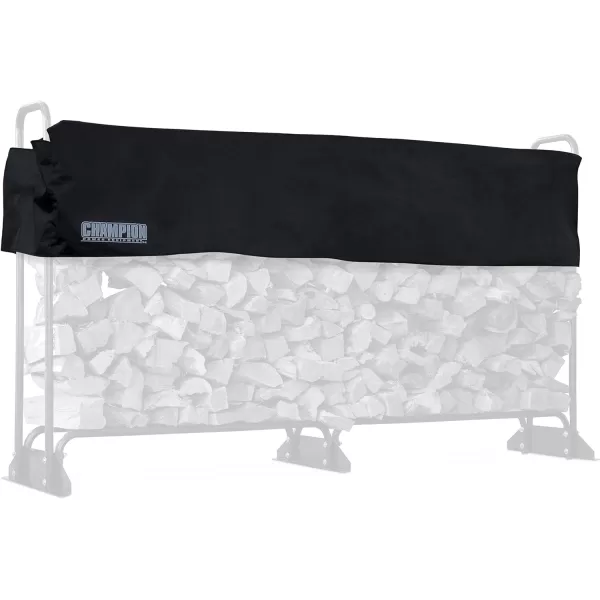 imageChampion Power Equipment 201163 Inch Firewood Heavy Duty Log 48quot Wood Rack  Cover Weather Resistant Cover Included96 Wood Rack  Cover