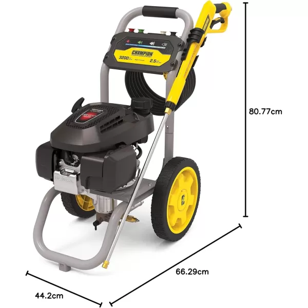 imageChampion Power Equipment 3100PSI 22GPM Low Profile Gas Pressure Washer3200 PSI  25 GPM  HONDA 201cc