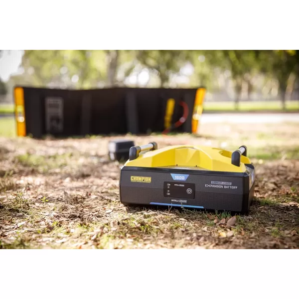 imageChampion Power Equipment 3276Wh Portable Solar Power Station and Two 200Watt Solar Panels1638Wh Liion Expansion Battery  Two 200W Solar Panels