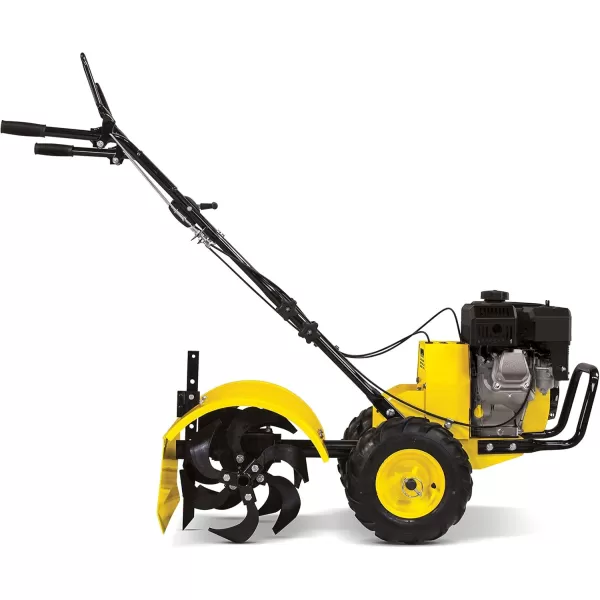 imageChampion Power Equipment 43cc 2Stroke Portable Gas Garden Tiller Cultivator Adjustable Depth19  Rear Tine  212cc Engine