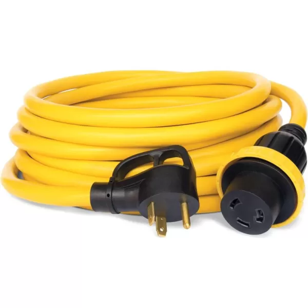 imageChampion Power Equipment 30Foot 30Amp 125Volt RV Generator Power Cord TT30P to L530R