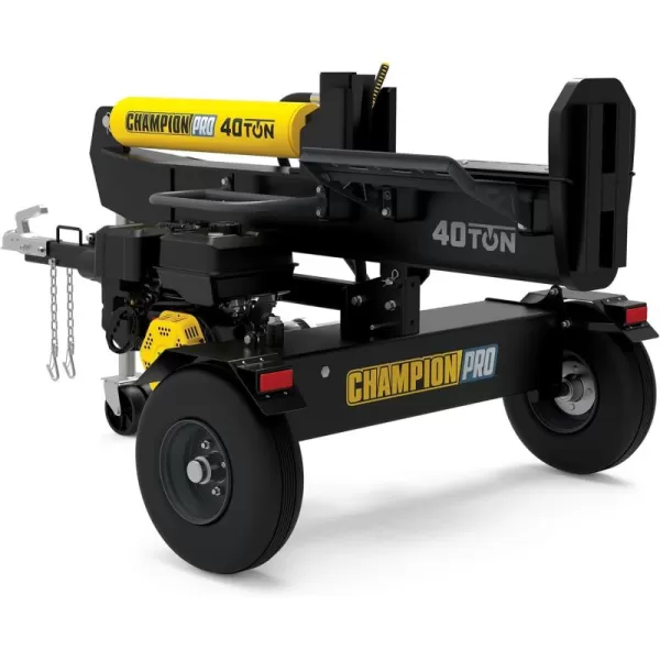 imageChampion Power Equipment 40Ton PRO Grade HorizontalVertical Full Beam Gas Log Splitter with Auto Return40Ton